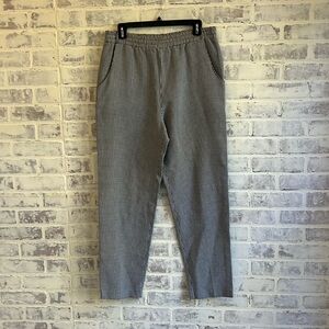 VTG Worthington Women’s Checkered Pants Black White Slacks Sz 6 Grunge High Rise